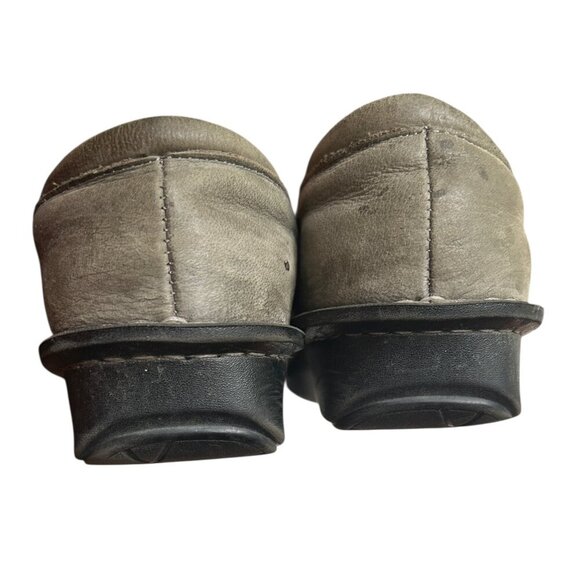 Alegria Brenna Gray Suede Clogs Women’s 9.5 EU 40 Slip On Comfort Shoes APMA App - Picture 8 of 9